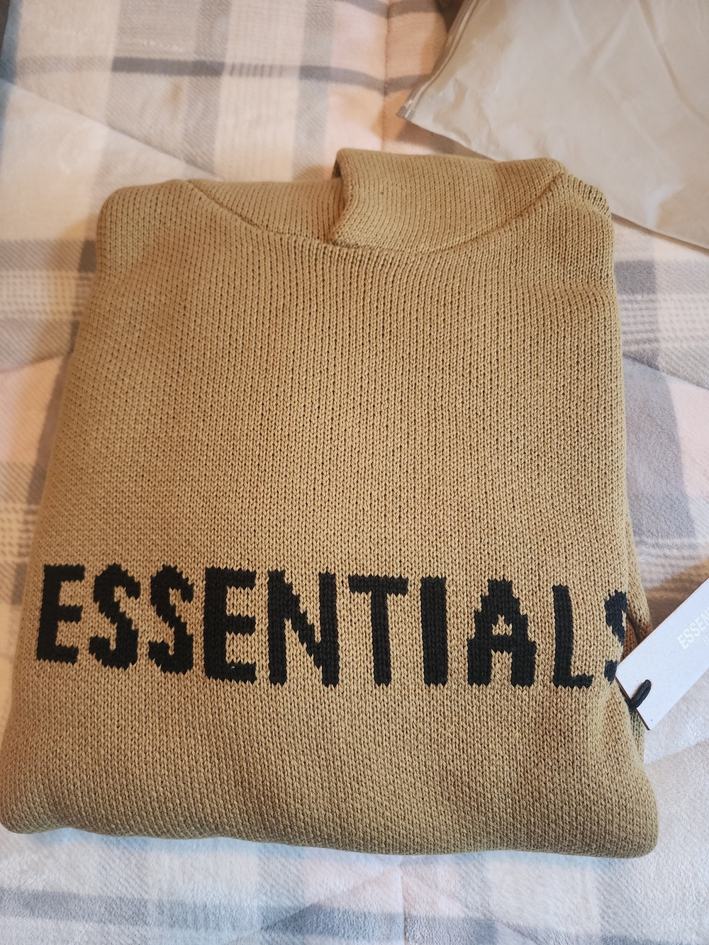 Essentials Mens Knit Amber Small